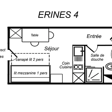Les Erines Apartment Méribel